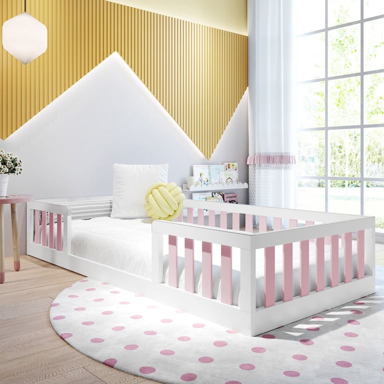 Cama Montessoriana Solteiro Madeira Maria