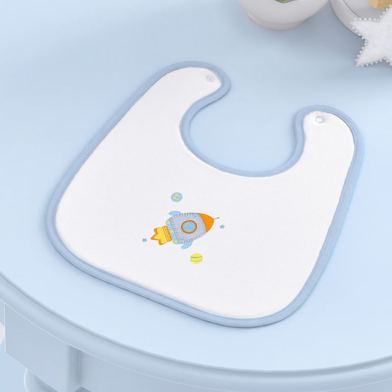 Babador Foguete Astronauta Azul