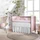 Kit Berço Rolinhos Floral Liberty Rosa 8 Peças - imagem 2