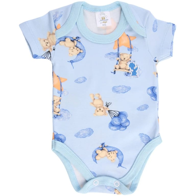 Kit Body Presente de Anjo Ursinhos Azul — vista alternativa