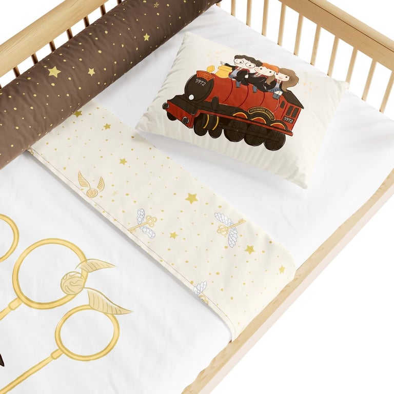 Jogo de Lençol Mini Cama Harry Potter
