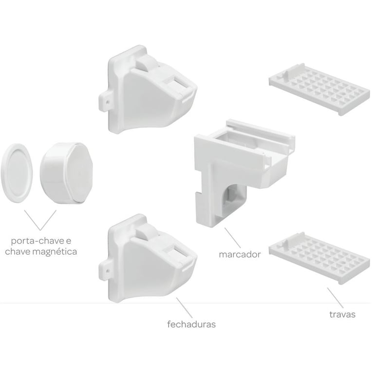 Kit Travas Magnéticas 2 Peças — vista alternativa