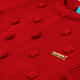 Macacão Tricot Bolinha Vermelho - imagem 2