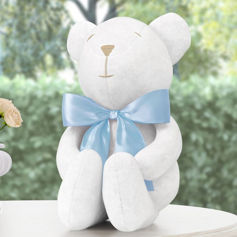 Urso de Pelúcia Soneca Azul 18cm