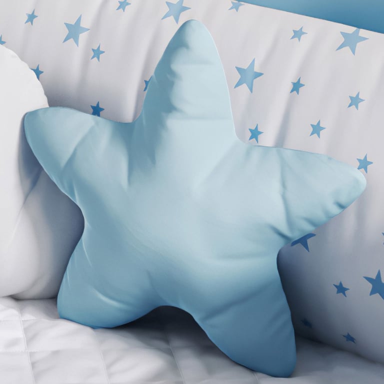 Almofada Estrelinha Cinza 30cm