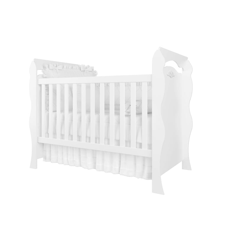 Berço Americano Branco Julie Provençal — vista alternativa