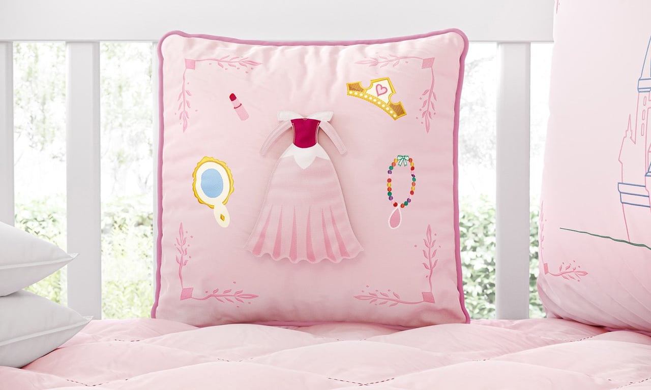 Almofada de Brincar com 03 Vestidos Princesa Aurora 30cm — vista alternativa