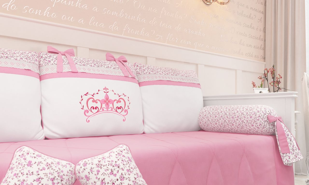 Kit Cama Babá Minha Princesinha — vista alternativa