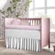Kit Berço Rolinhos Floral Liberty Rosa 8 Peças - imagem 3