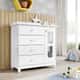 Cômoda Infantil Branco com Porta Mila - imagem 1