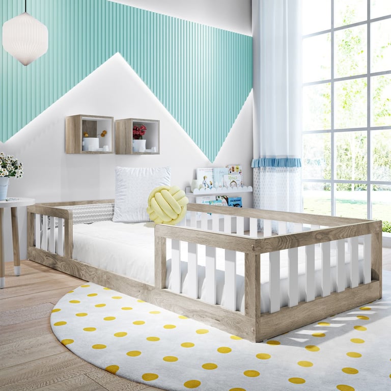 Cama Montessoriana Solteiro Madeira Maria