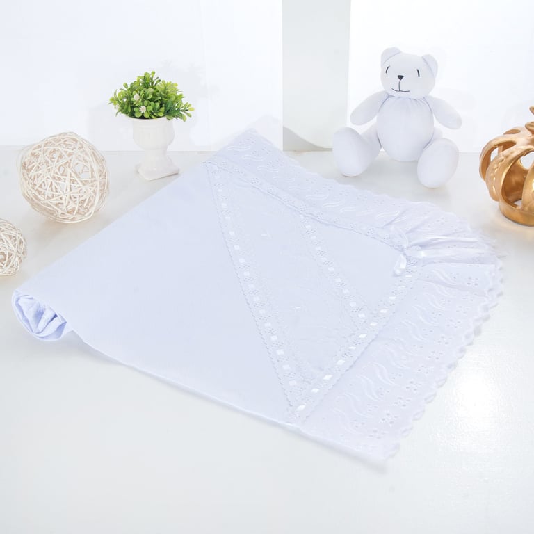 Manta Mariana Branca 86cm — vista alternativa