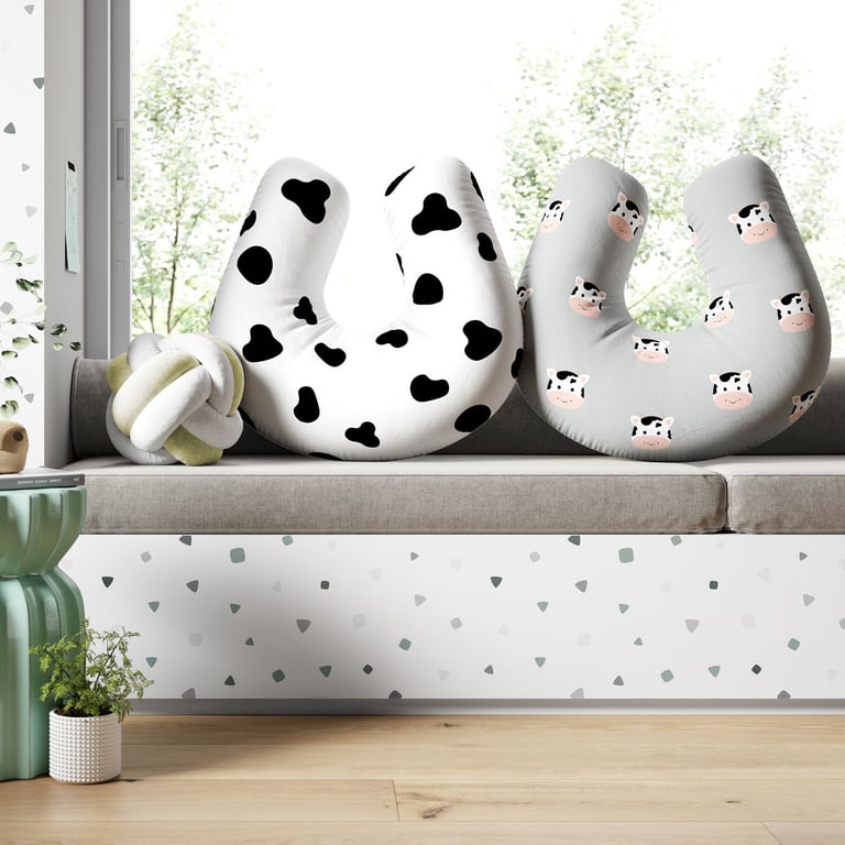 Almofada Amamentação Dupla Face Amiguinha Vaquinha — vista alternativa