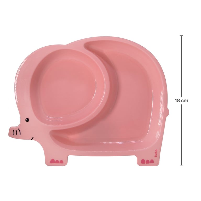 Pratinho com Divisórias Elefante Azul — vista alternativa