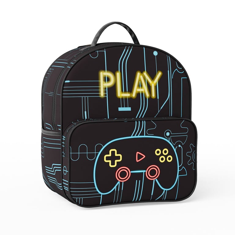 Mochila Infantil Gamer 36cm — vista alternativa