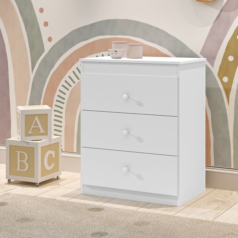 Cômoda Infantil Branco Carol
