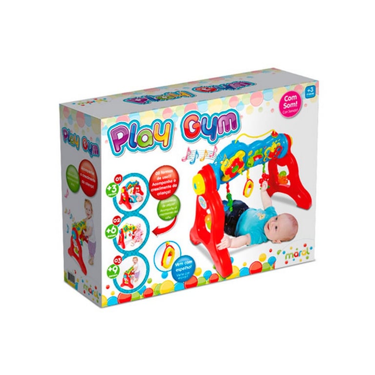 Centro de Atividades Play Gym Vermelho