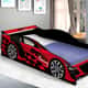 Mini Cama Infantil Carro de Corrida Vermelho - imagem 2