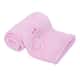Cobertor Flannel Minasrey Alvinha Cloud Rosa 1M - imagem 1