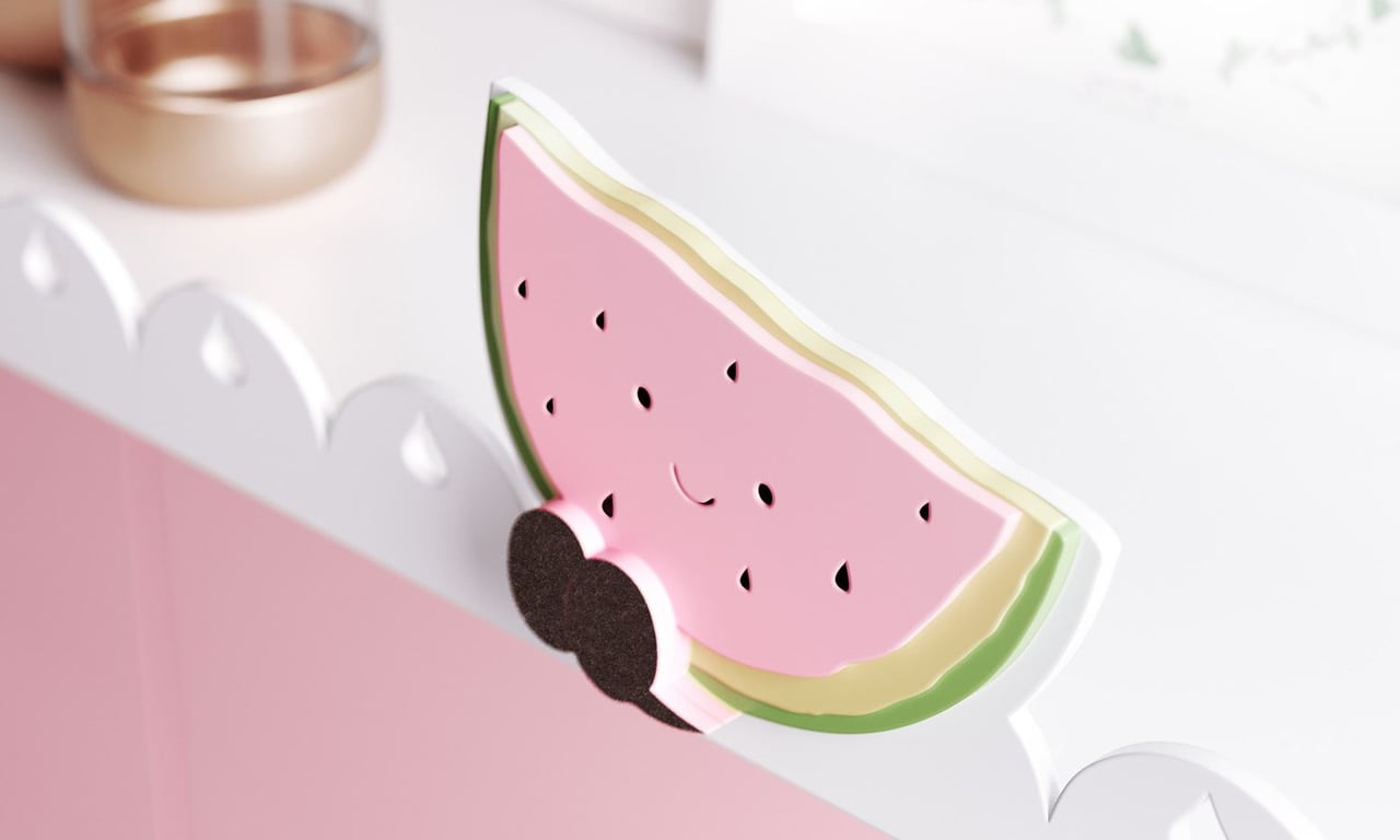 Prateleira MDF Frutinhas — vista alternativa