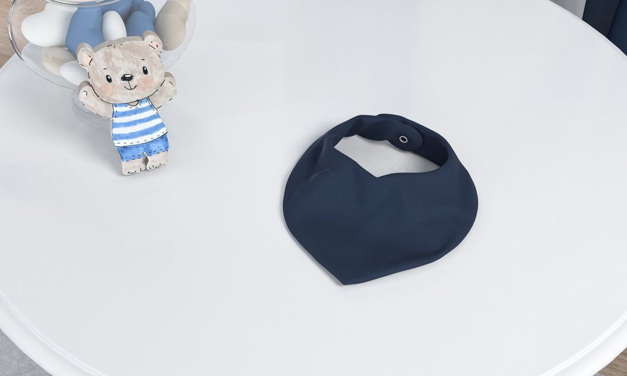 Babador Bandana Azul