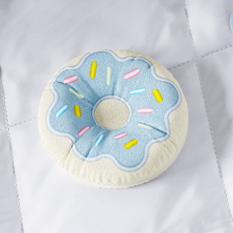 Chocalho Para Bebê Donut Colorido