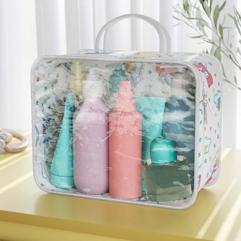 Kit Organizador de Mala Impermeável Ursinhos nas Nuvens — vista alternativa