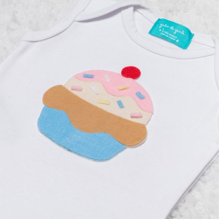 Fantasia Cupcake Bebê 3 Peças — vista alternativa