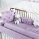 Kit Berço Tricot Esportes Lilás - imagem 3