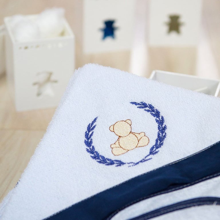 Toalha de Banho Teddy Marinho — vista alternativa