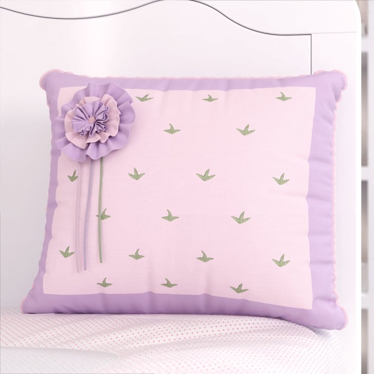 Almofada Retangular Floral Monet 38cm