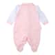 Saída de Maternidade Din Don Bordado Casinha Urso Rosa Claro - imagem 2