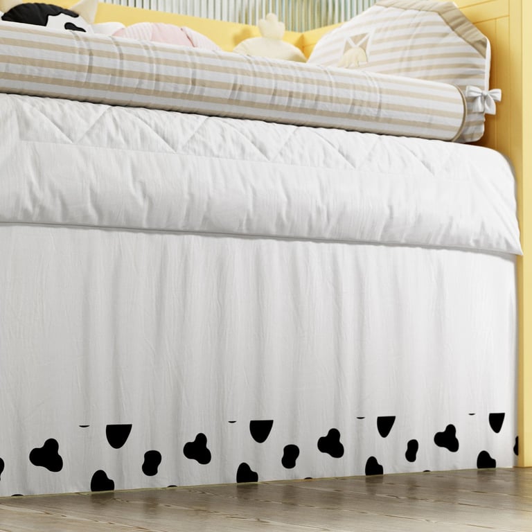 Saia de Berço Barra Estampada Vaquinha