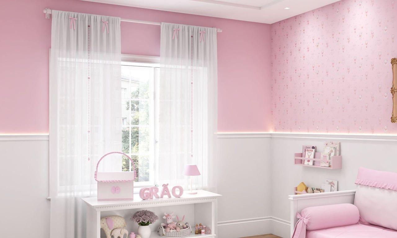 Cortina Pequena Bailarina 1,80m — vista alternativa