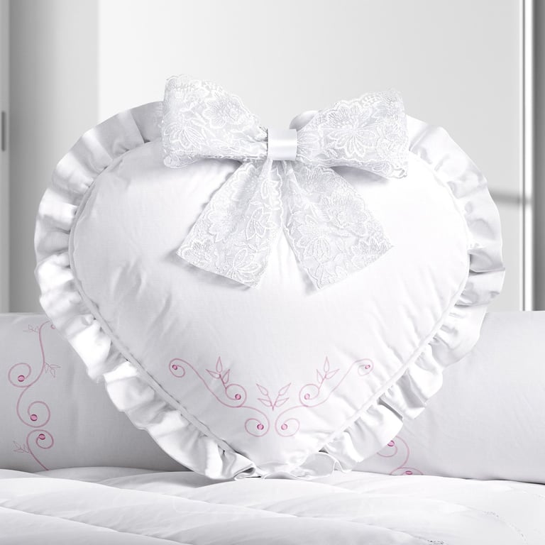 Almofada Coração Arabesque 40cm