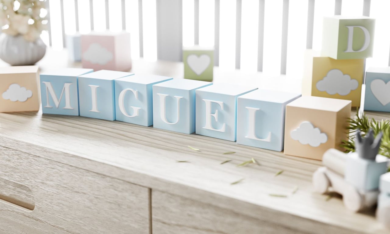 Cubo Decorativo Coração MDF Rosa