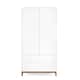 Guarda Roupa Infantil Branco 2 Portas Nordic - imagem 1