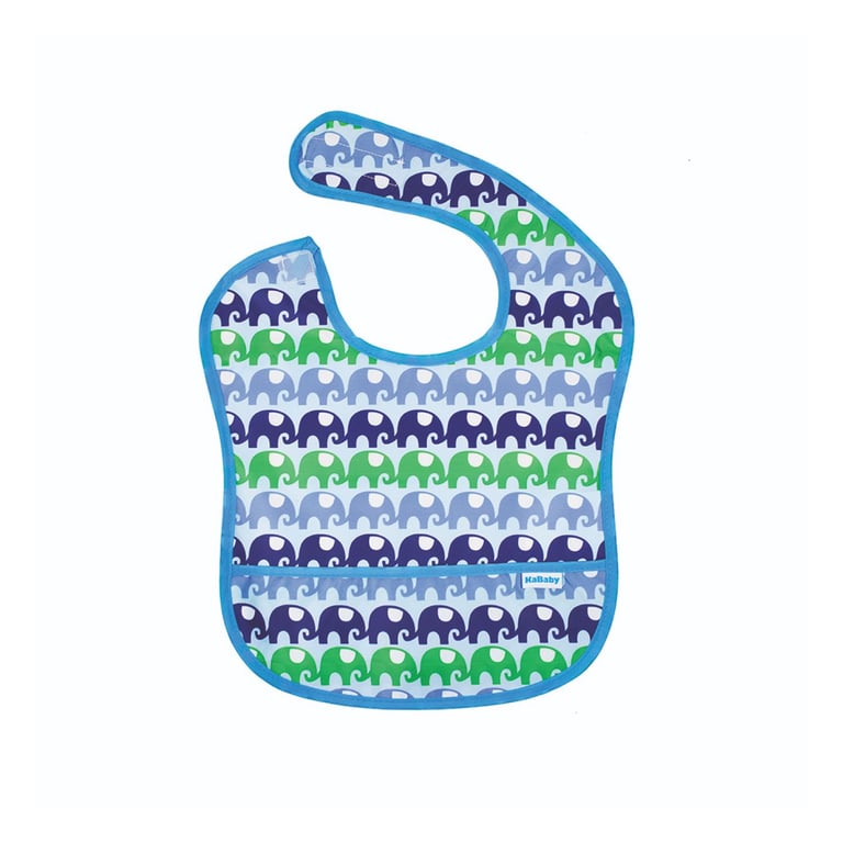Babador com Bolso Standard Elefantinhos
