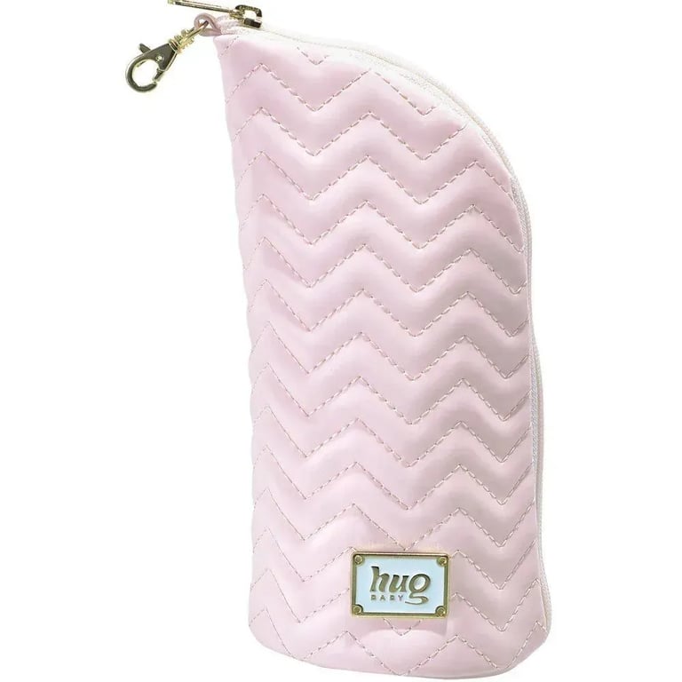 Porta Mamadeira Maternidade Zigzag Rosa Hug