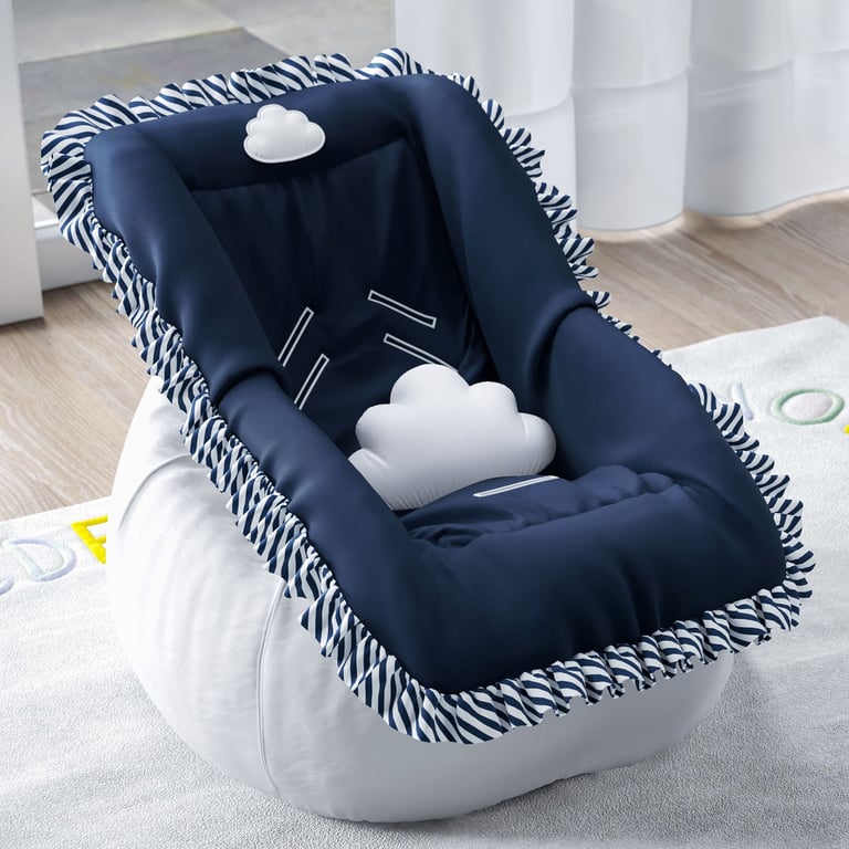 Capa de Bebê Conforto Nuvem de Algodão