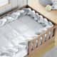 Trança Lateral Para Cama Montessoriana Solteiro Branco e Cinza 5,32M - imagem 1