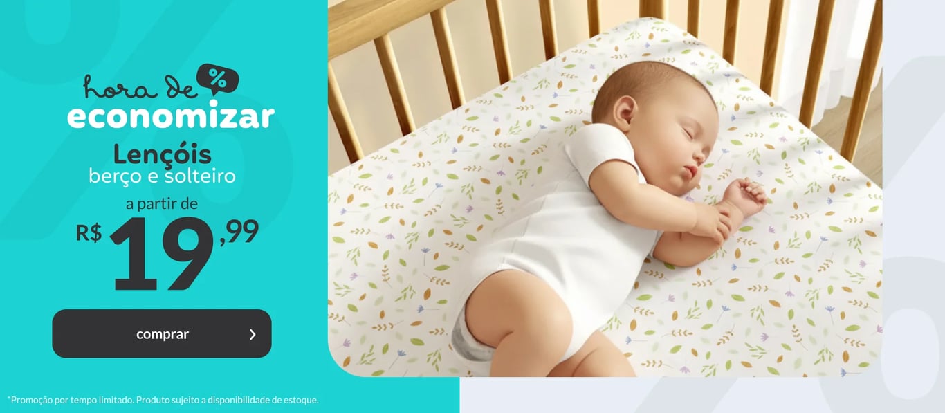 HORA DE ECONOMIZAR - Lençol