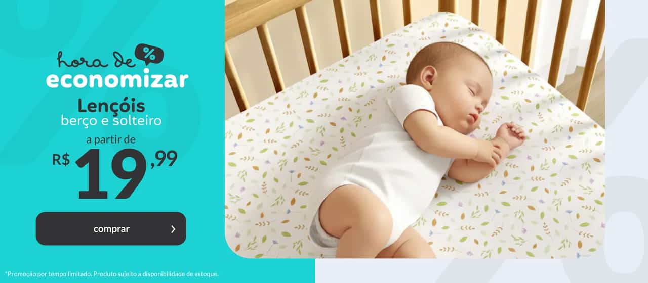 HORA DE ECONOMIZAR - Lençol