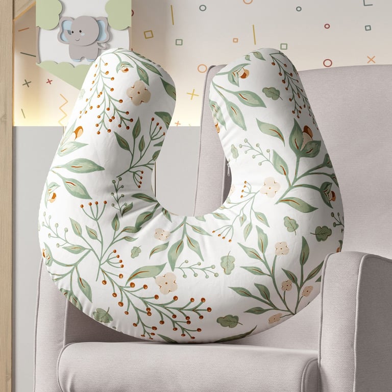 Almofada Amamentação Bosque Verde — vista alternativa