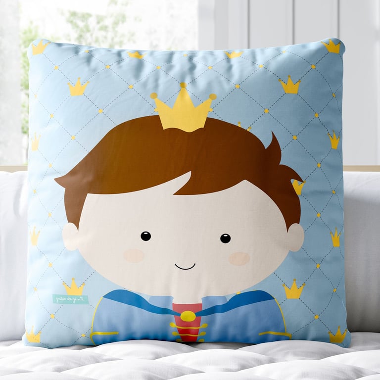 Almofada Quadrada Príncipe Pedro 30cm