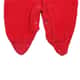 Saída Maternidade Baby Gijo Em Plush Flores Vermelho - imagem 6