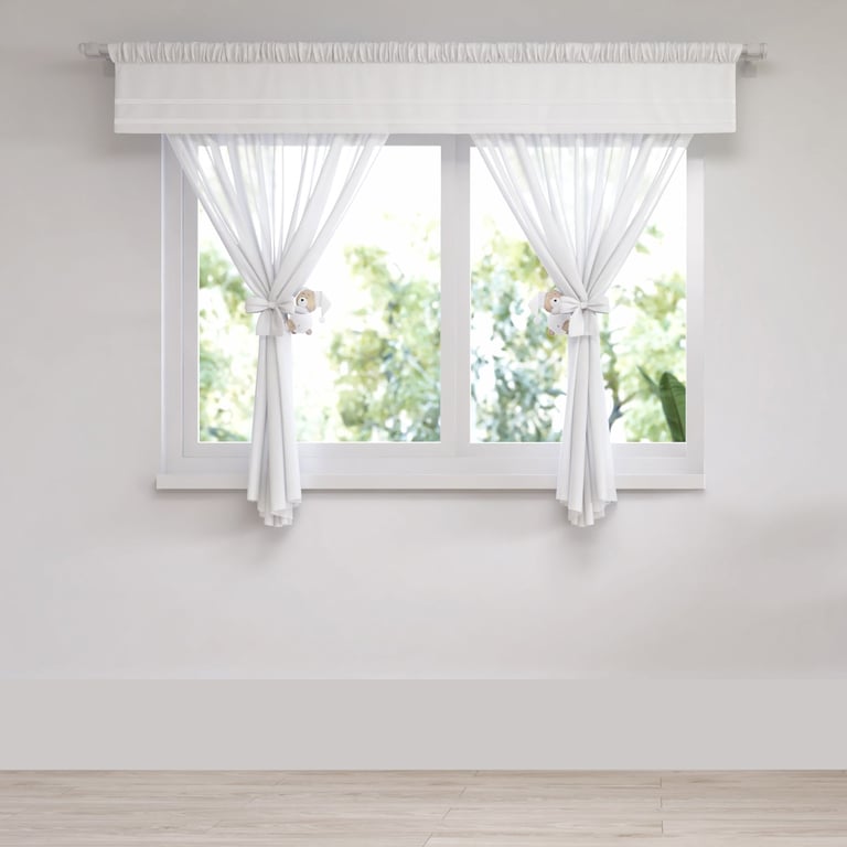 Cortina Branco Clássico 1,50m — vista alternativa