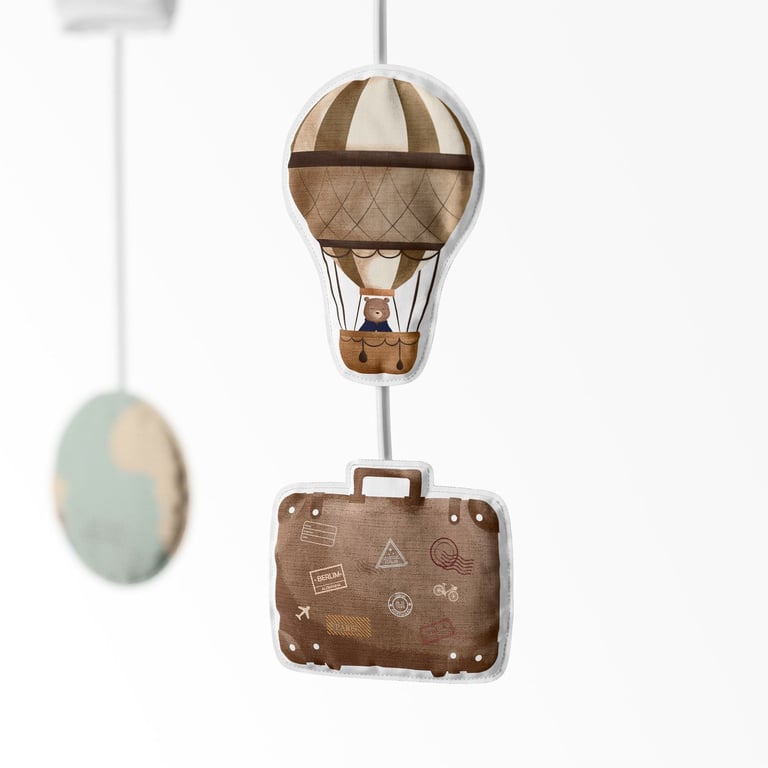 Móbile Teddy Pelo Mundo — vista alternativa