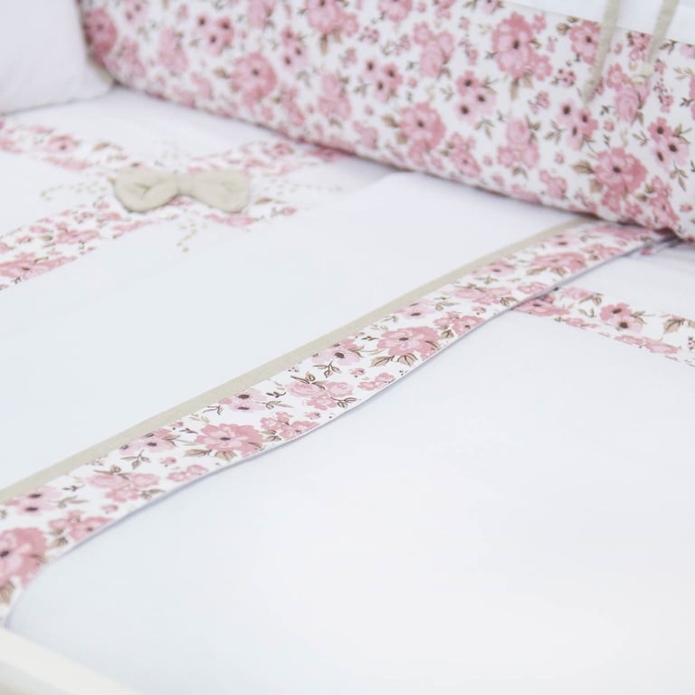 Jogo de Lençol Berço Flora 3 Peças