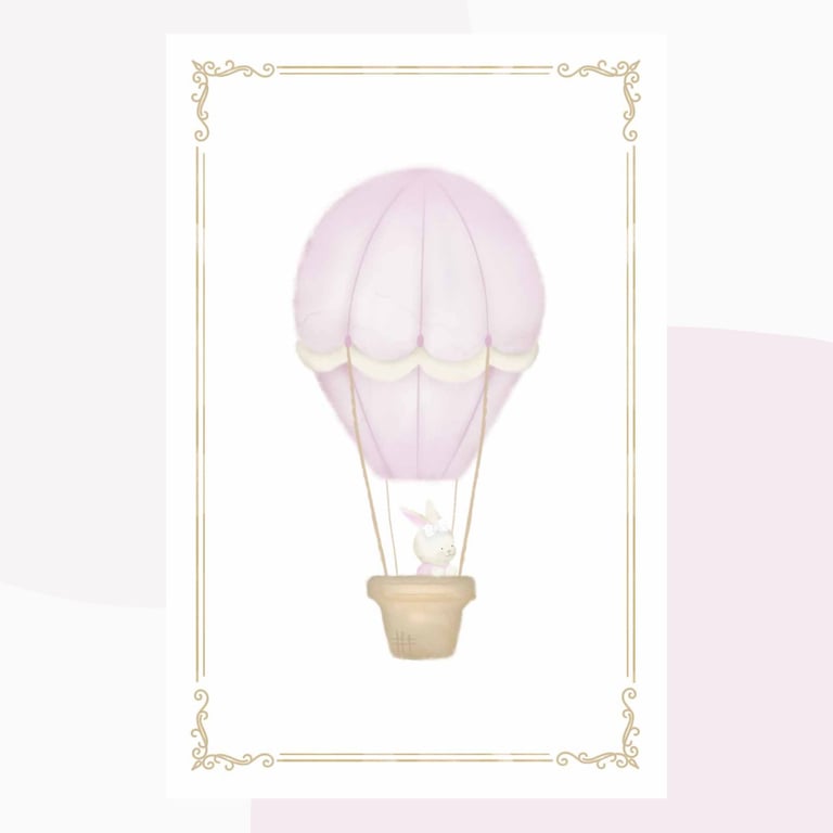 Pôster Adesivo Balão Mágico